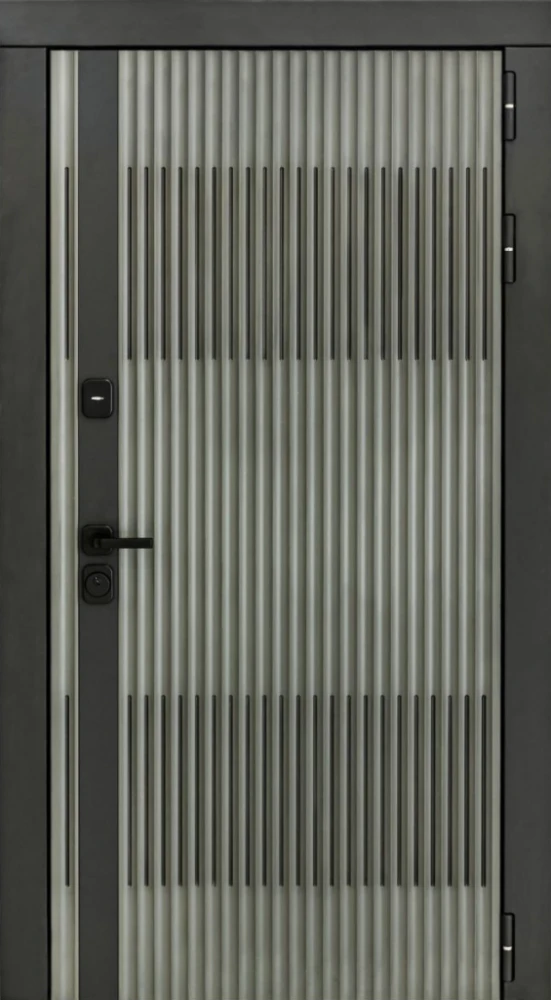 Входная дверь ДвериПРО Элфи ФЛ 244 Венге DPRO222353 внешняя сторона